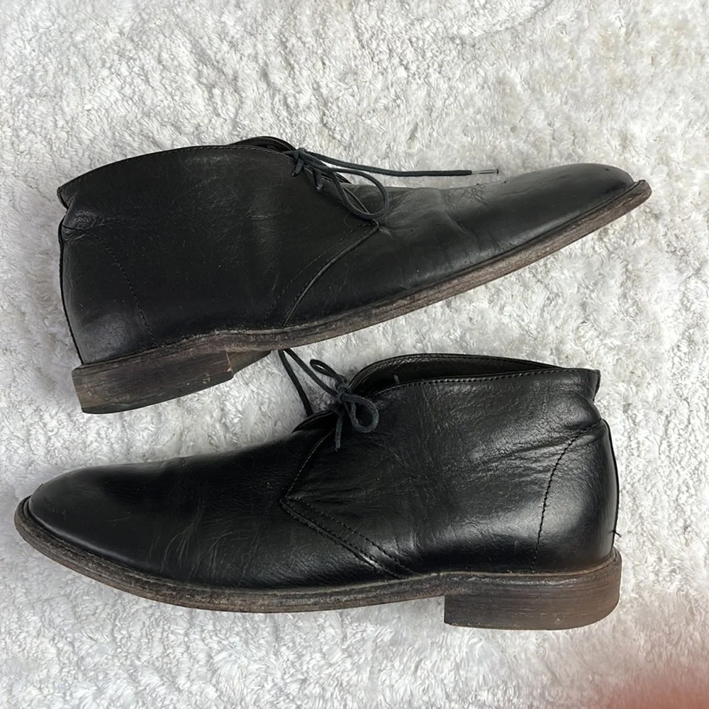 To Boot New York Richard Black Calf Chukka Boot